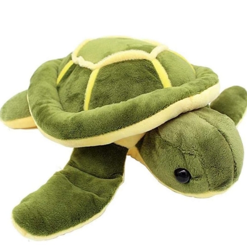 VY84 Green Turtle Soft Stuff Toys for Kids, Children, Baby Girls, Stuffed Animals Toys, kachhua Soft Toys, Car Soft Toy - 25 CM