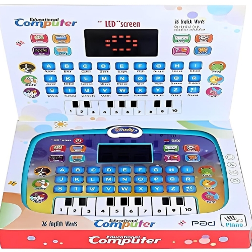 Educational Learning Kids Laptop Tablet Computer with Music and Fun Activities, Engaging Learning Toy for Toddlers| Ideal Educational Laptop with Games, Colorful