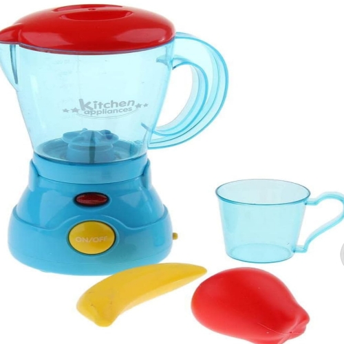 Simulation Home Appliance Kids Preschool Play Kitchen Toy -Juicer &amp; Fruits