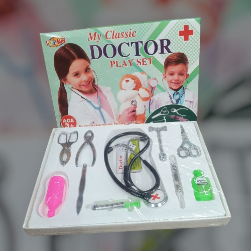 Fashion HUB Doctor Set Play Toy Game Kit for Boys and Girls Collection Birthday Return Gift Doctor Set Play Original Look