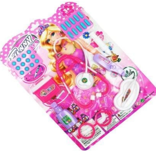 Premium Doctor Set Blister - 10-Piece Playset for Kids (Multicolor)
