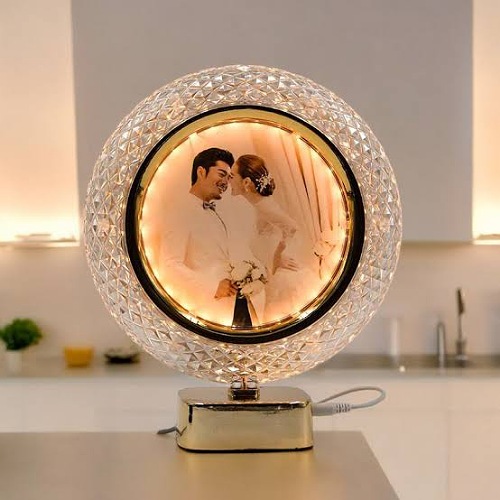 Occasion LED Lamp Photo Frame for Birthday Gift with 3 Colour Shades Photo Frame | Home Decor | Anniversary Gift | Gifts for Couples